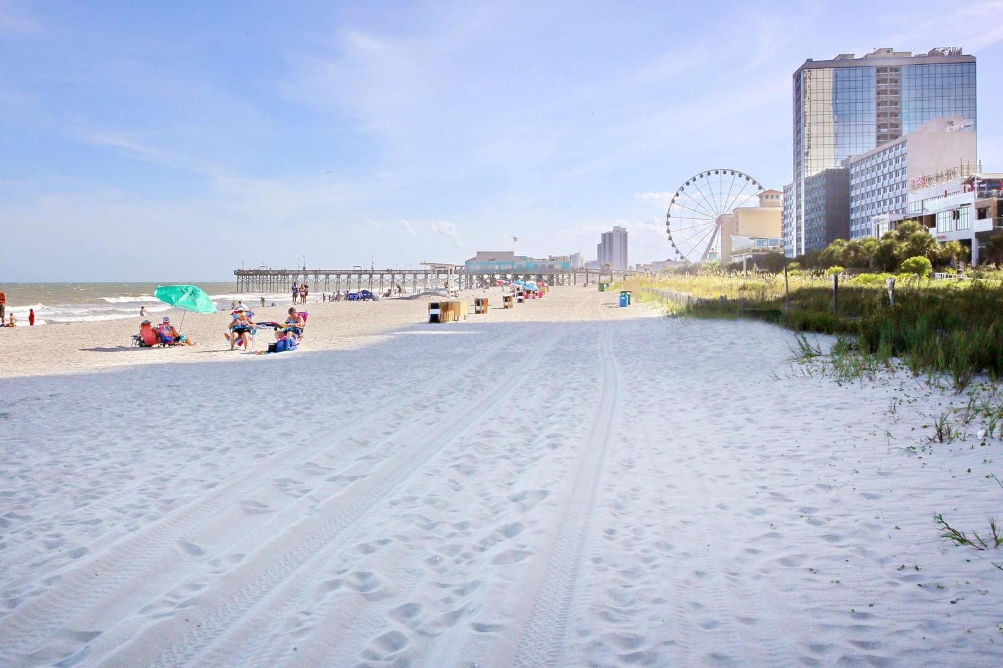 1604 N Ocean Blvd, 0906 - Ocean Front Sleeps 8 Villa Myrtle Beach Buitenkant foto